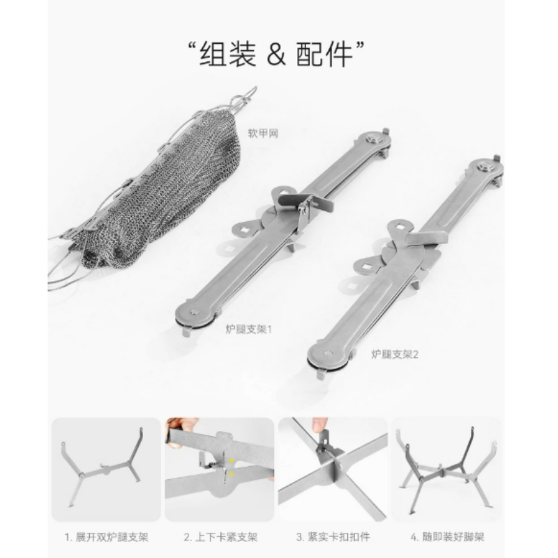 For Hiking Picnic Cooking Fold - مراجعة Outdoor Camping Fire وسعره