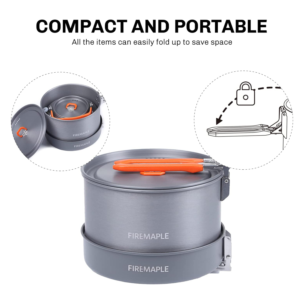 Fire Maple Camping Cookware Ut - مراجعة Outdoor Camping World وسعره
