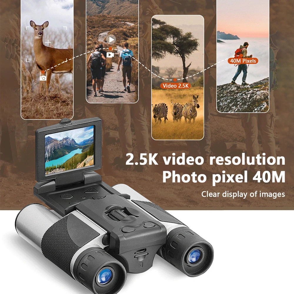 8X Digital Zoom Camera Binocul - مراجعة Outdoor Camping Videos وسعره