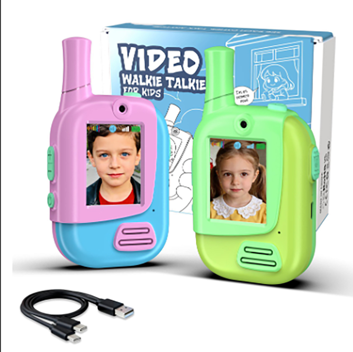 2 Pack Rechargeable Kids Video - مراجعة Outdoor Camping Videos وسعره