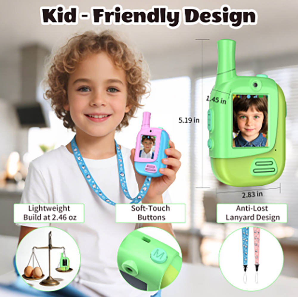 2 Pack Rechargeable Kids Video - مراجعة Outdoor Camping Videos وسعره