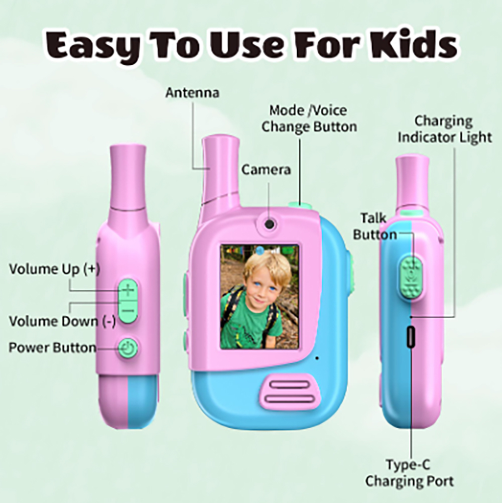 2 Pack Rechargeable Kids Video - مراجعة Outdoor Camping Videos وسعره