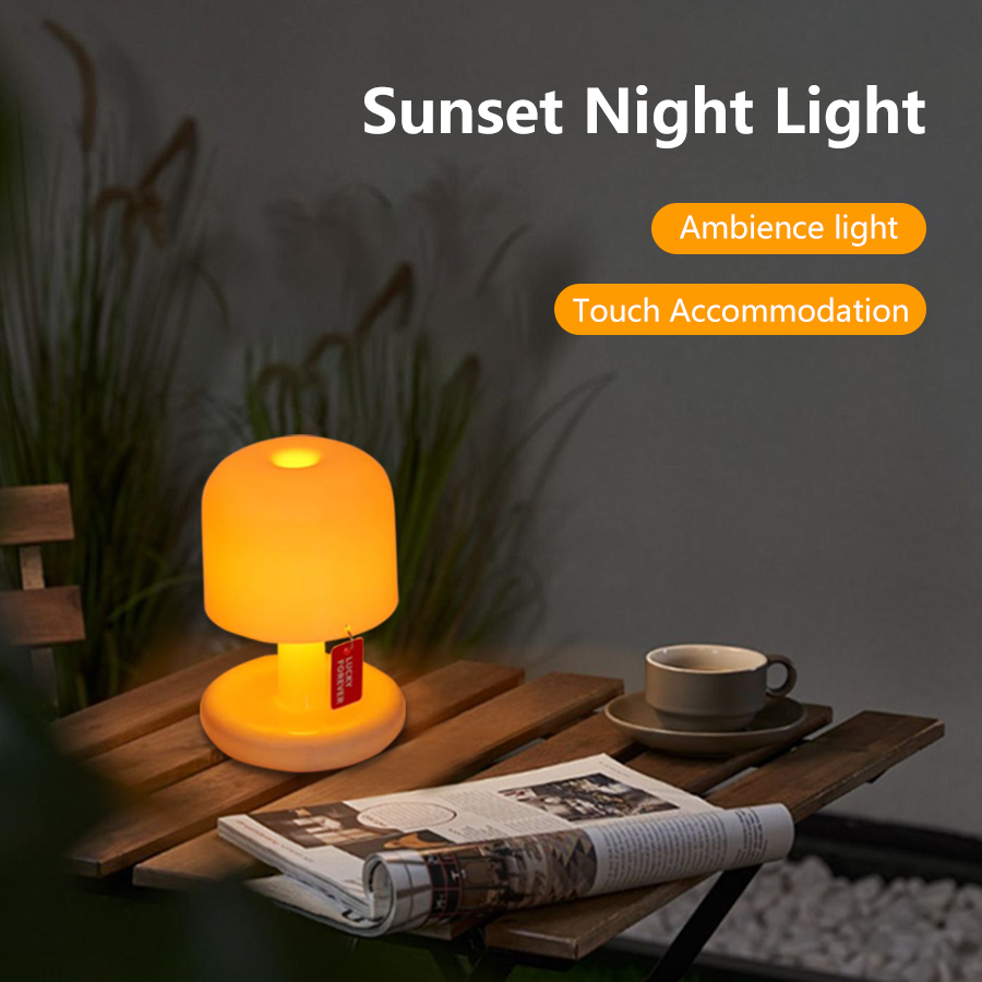 Sunset Lamp Mini Touch Night L - مراجعة Outdoor Camping Table وسعره