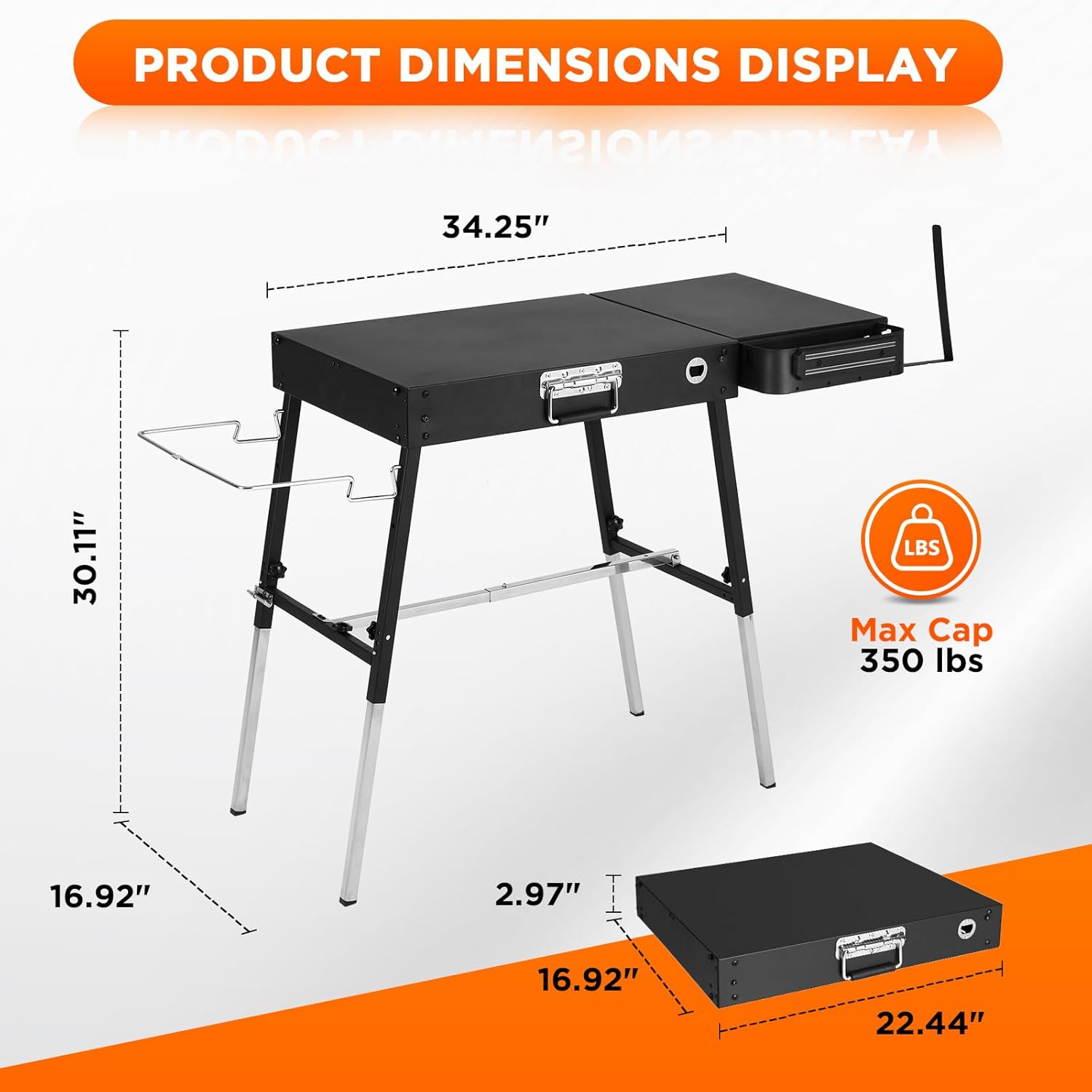 Outdoor Folding Grill Table, A - مراجعة Outdoor Camping Griddle وسعره