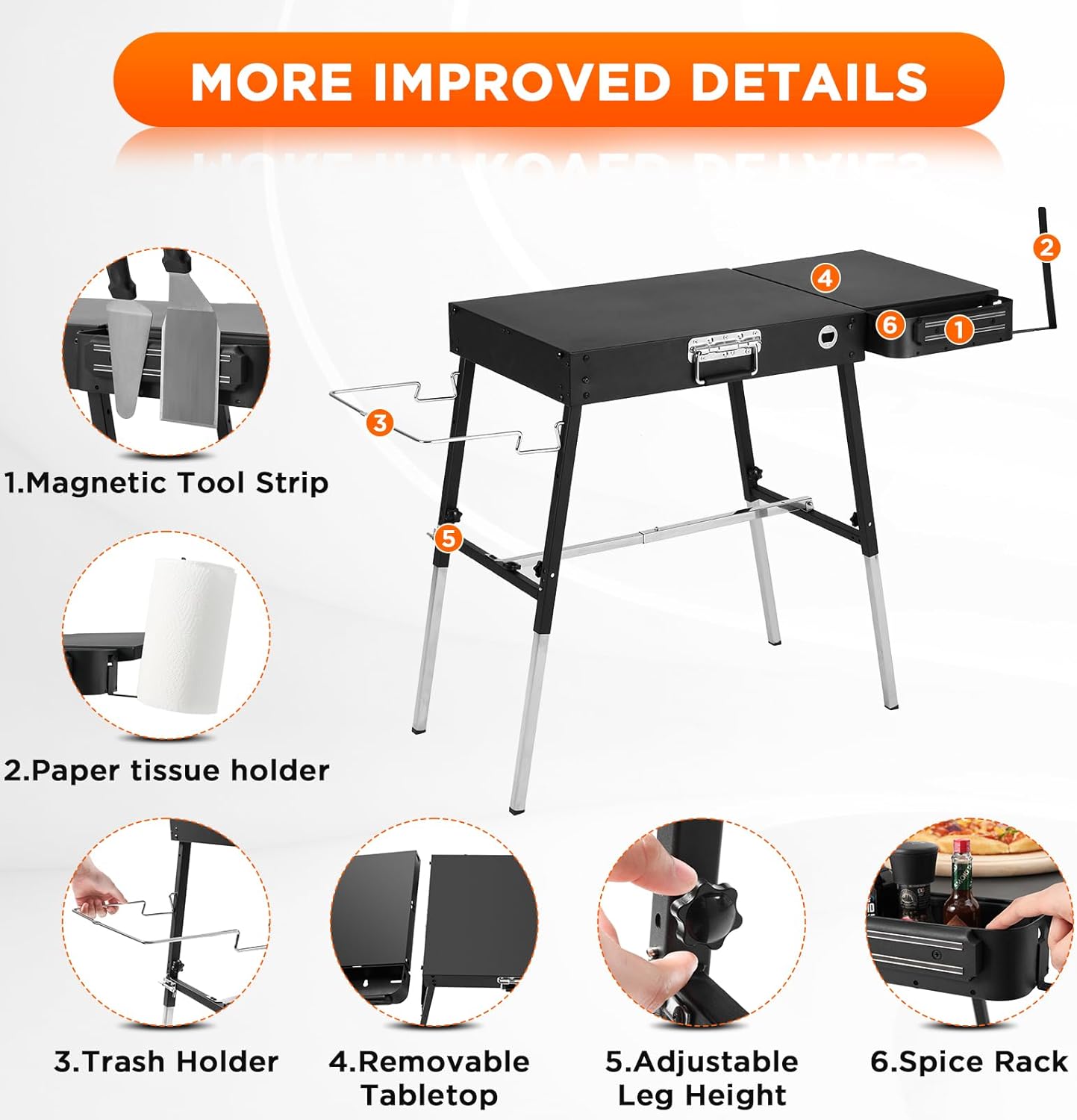 Outdoor Folding Grill Table, A - مراجعة Outdoor Camping Griddle وسعره