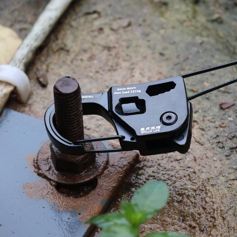 Aluminum Alloy Self Locking Gu - مراجعة Outdoor Camping Extension Cord وسعره