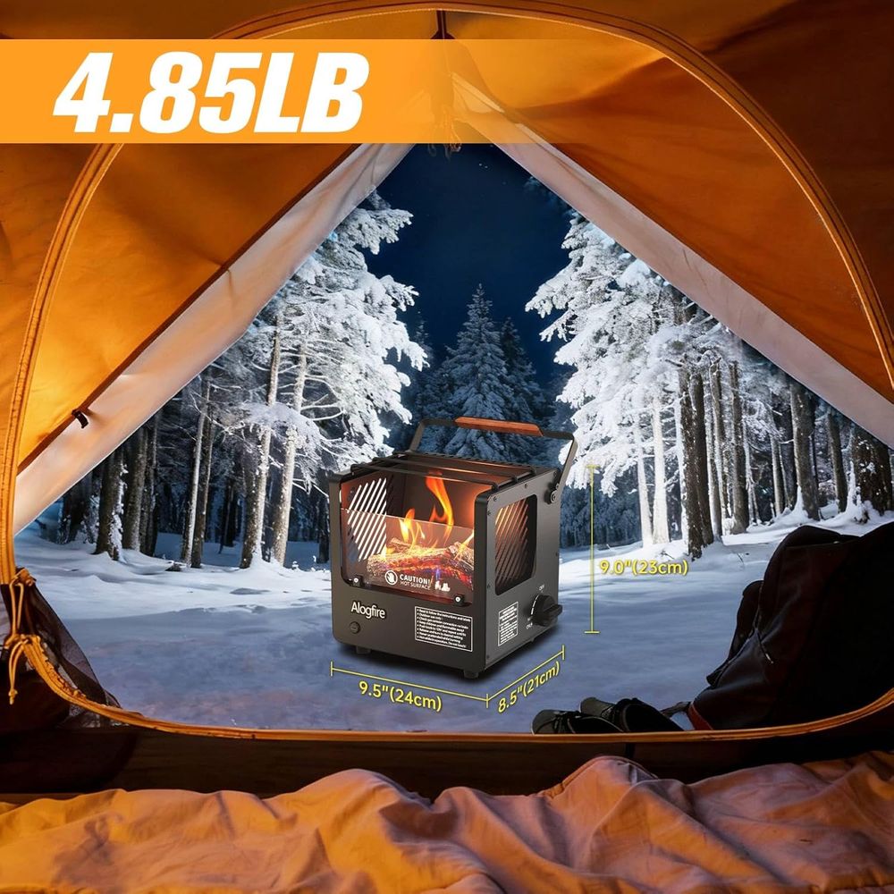 Portable 3-in-1 Gas Fire Pit,  - مراجعة Outdoor Camping Fire وسعره