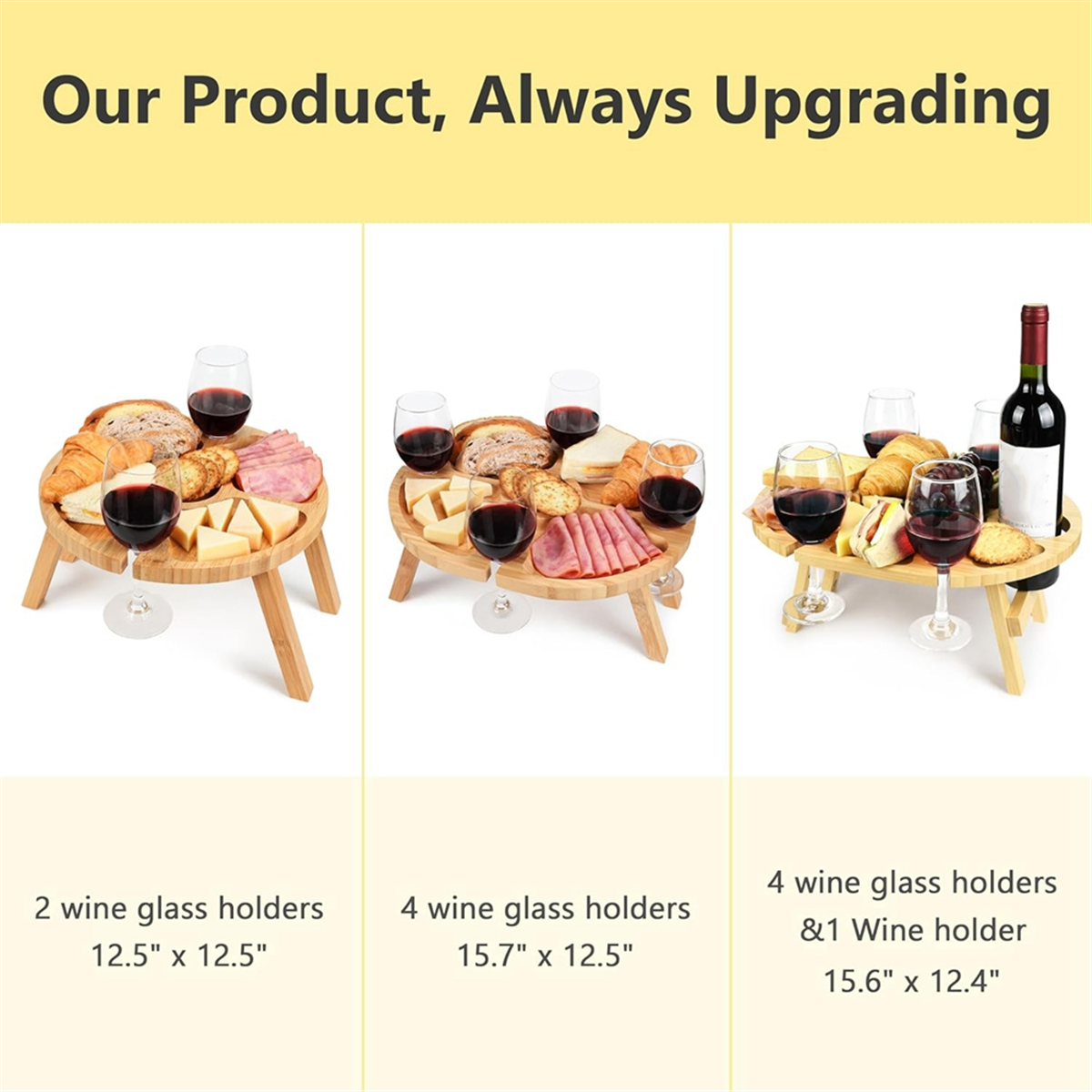 Y31A Portable Wine Table, Outd - مراجعة Outdoor Camping Table وسعره