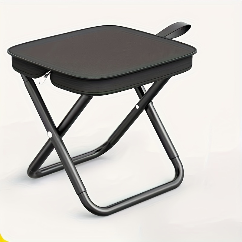 1pc Portable Folding Iron Allo - مراجعة Outdoor Camping Folding Chairs وسعره