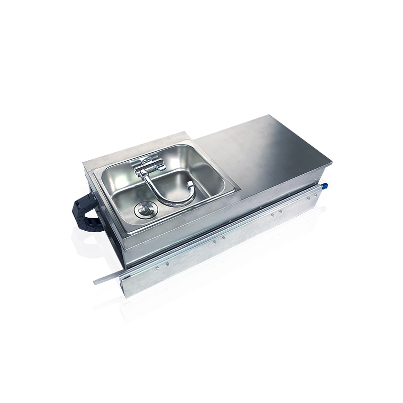 RV Pull Out Sink with Gas Stov - مراجعة Outdoor Camping Kitchen With Sink وسعره