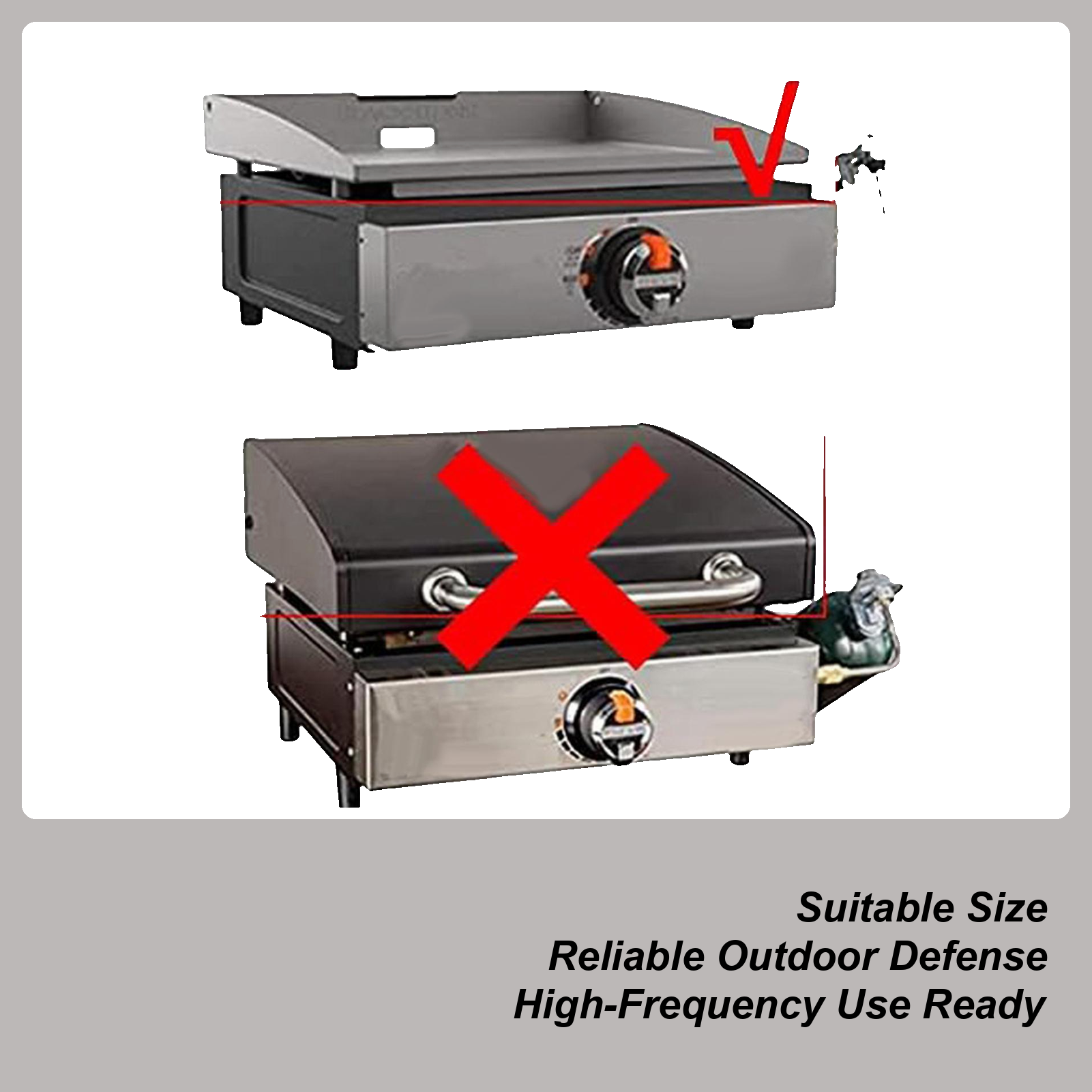 Grilling Cover Heavy Duty Wate - مراجعة Outdoor Camping Table وسعره